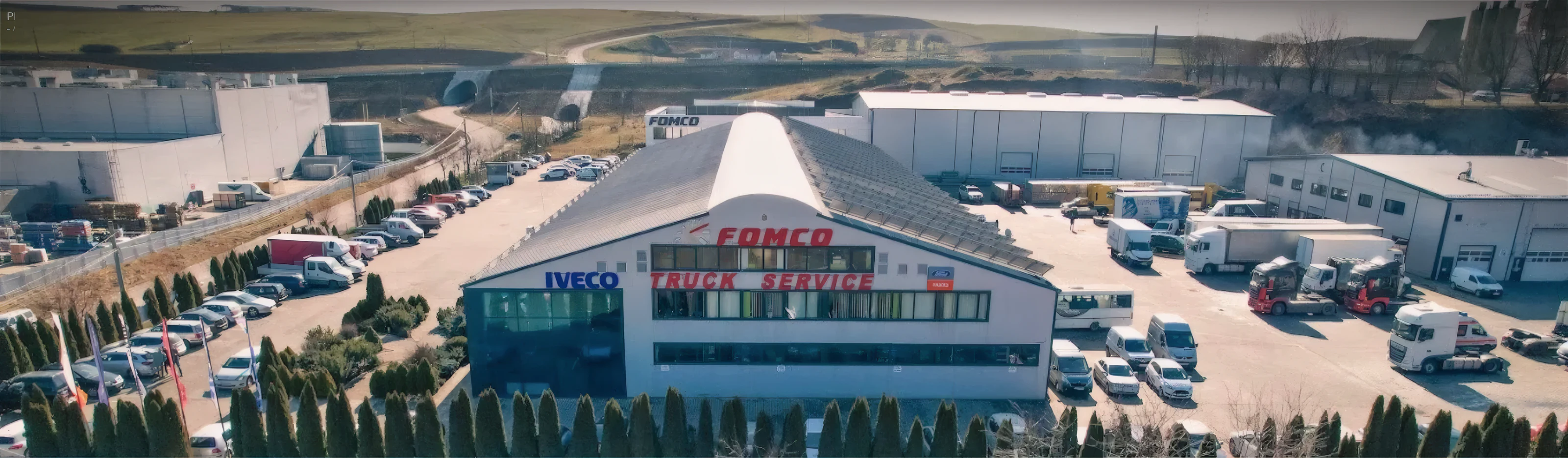 Hală service camioane Fomco
